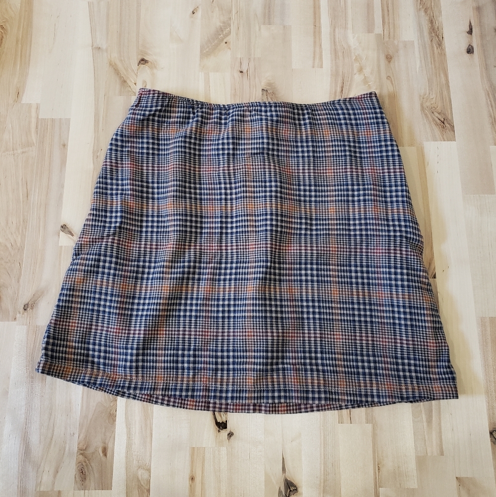 American Eagle Plaid Mini Skirt Sz S